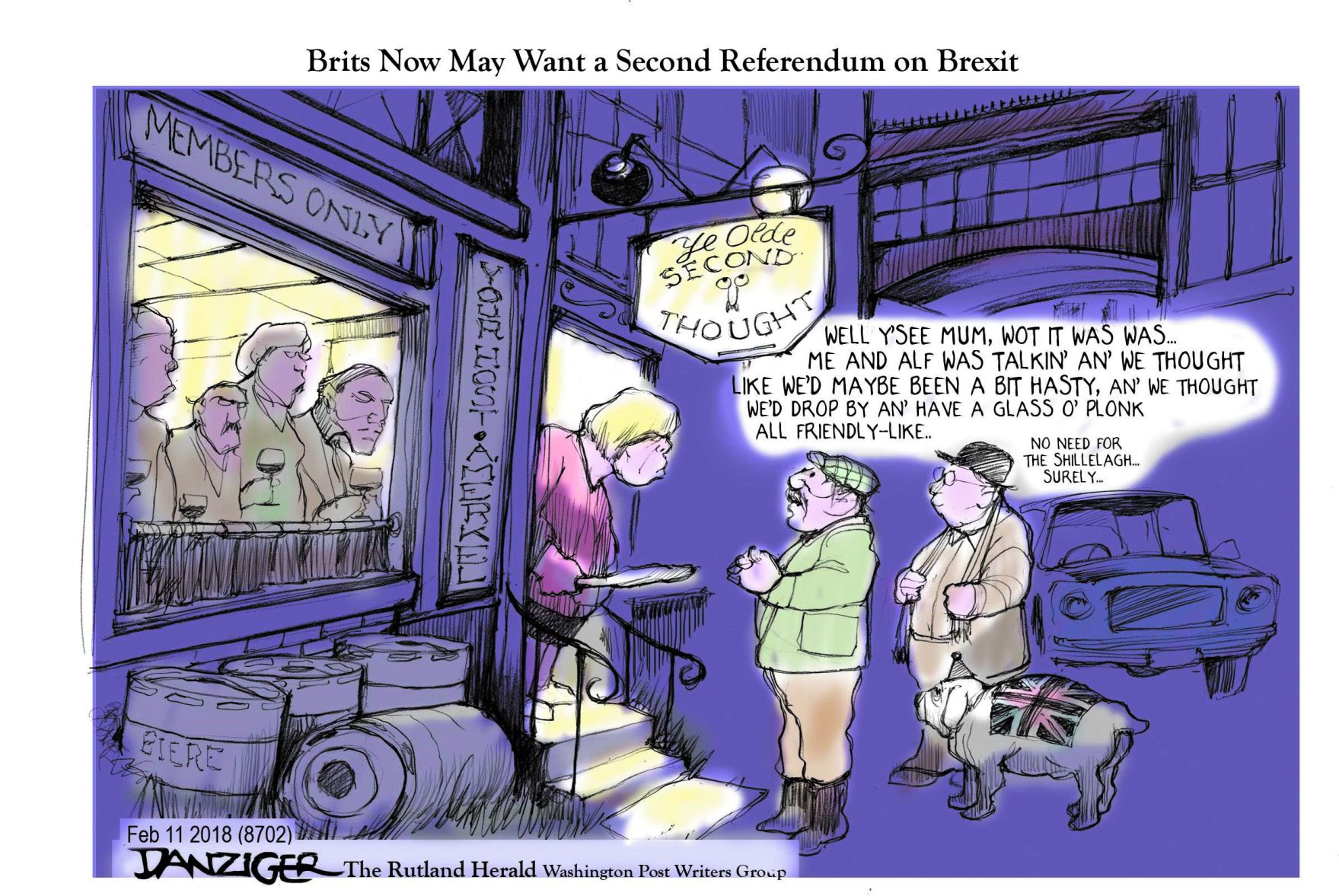 Jeff Danziger cartoon